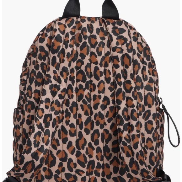$399 AUTHENTIC KATE SPADE CAMDEN QUILTED LEOPARD BACKPACK DIAPER TRAVEL - NEW - Picture 4 of 7